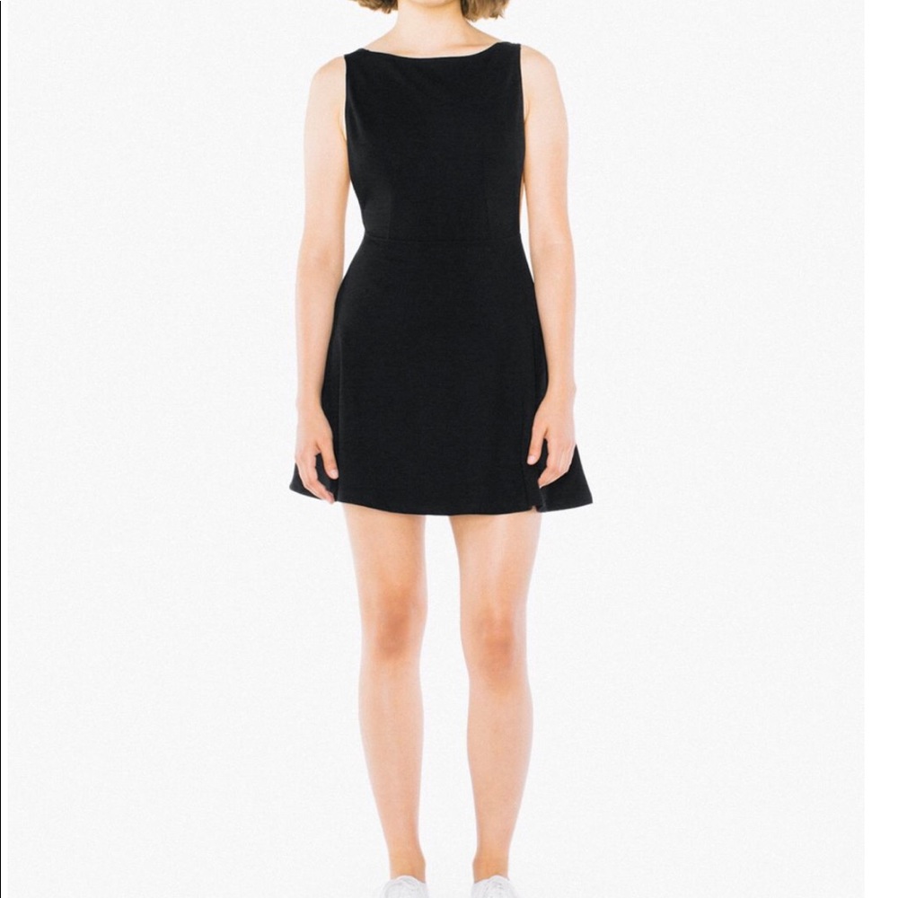 Black American Apparel Ponte Dress